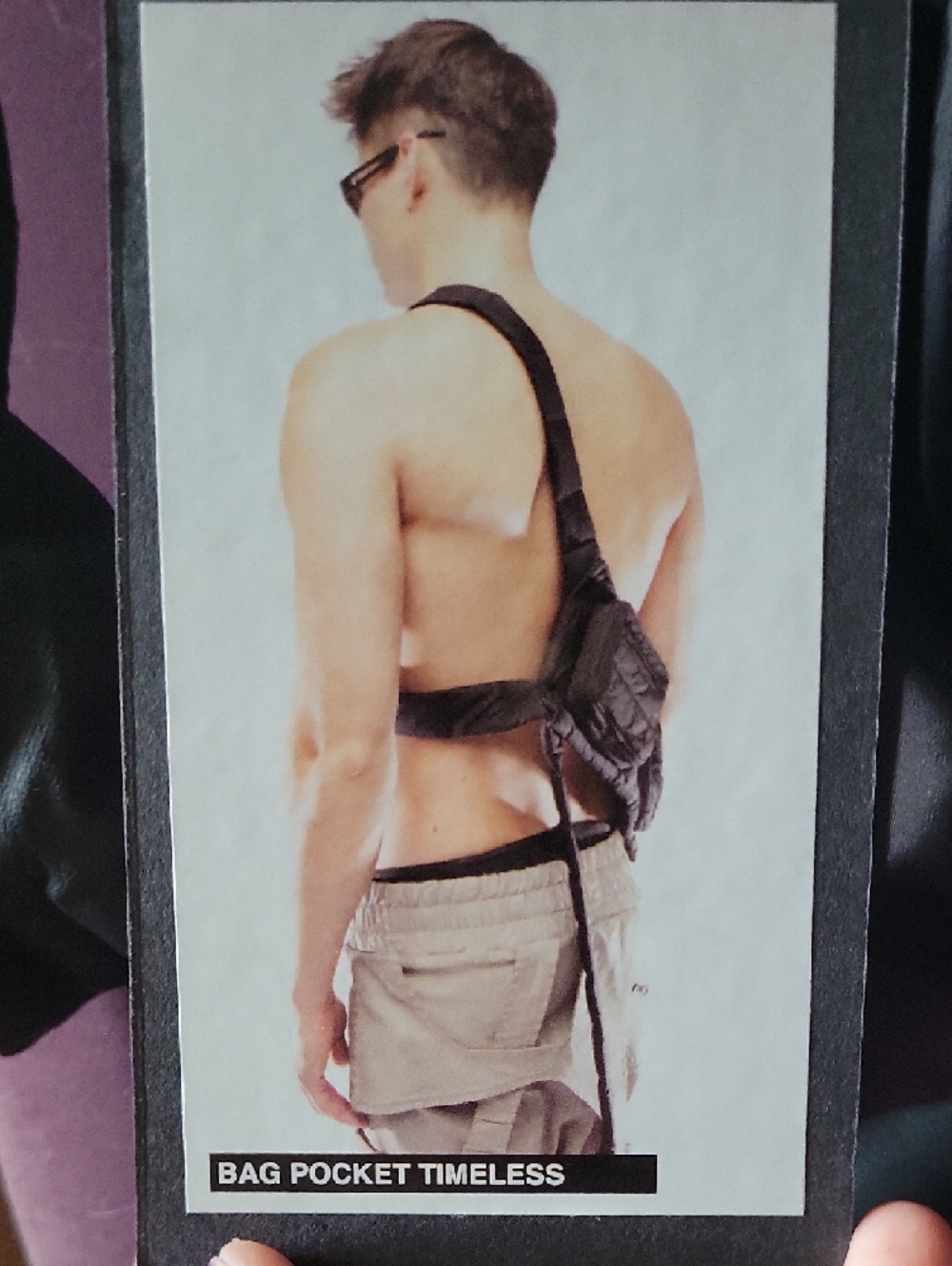 Demobaza Black Puffer Crossbody Bag - Picture 2 of 3